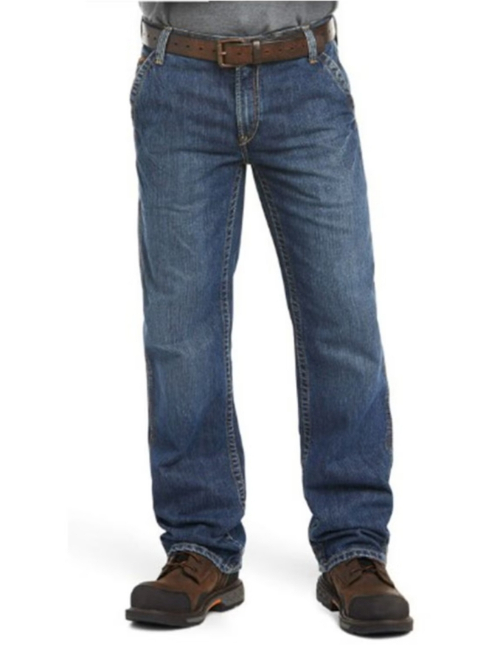 Ariat FR M4 Relaxed Boot Jeans Workhorse Medium Wash Size 42x32 Flame Resistant